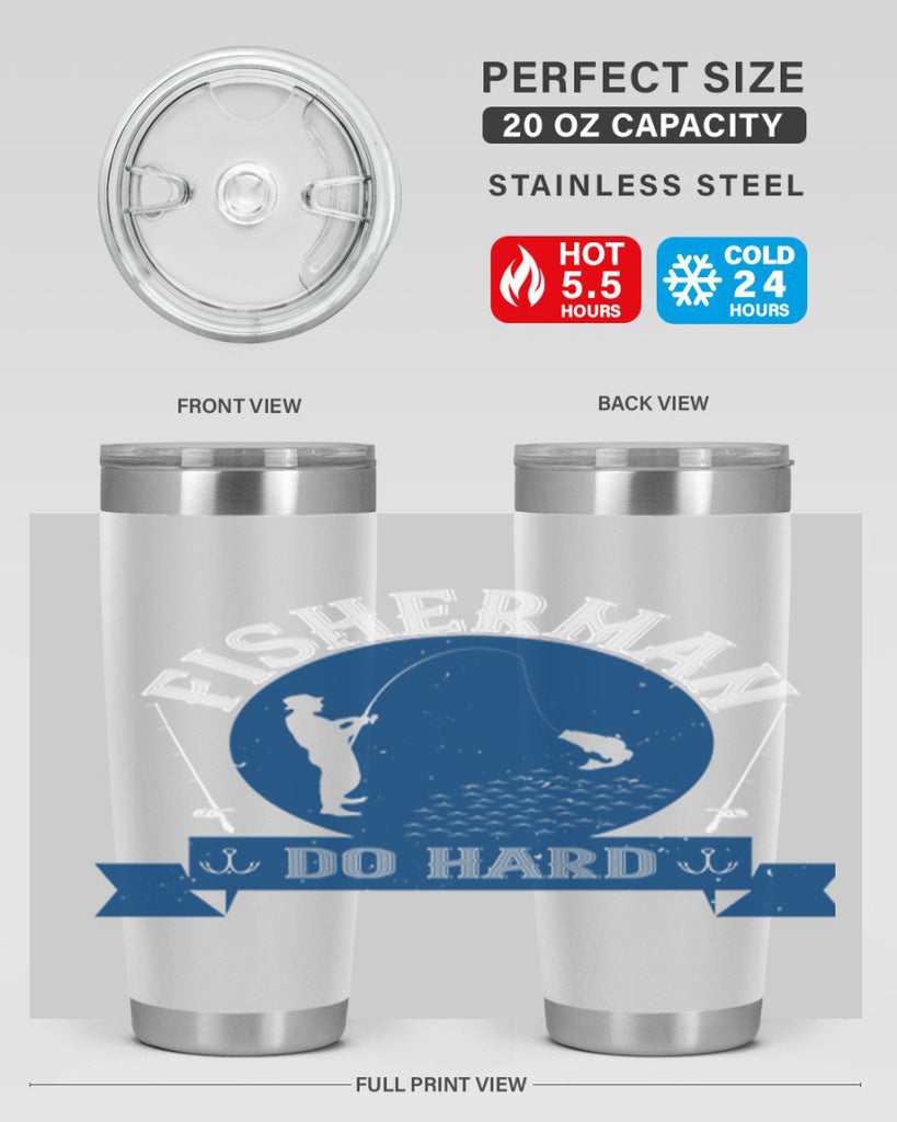 fisherman do hard 276#- fishing- Tumbler