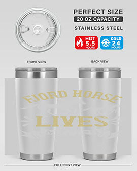 fjord horse lives matter Style 54#- horse- Tumbler