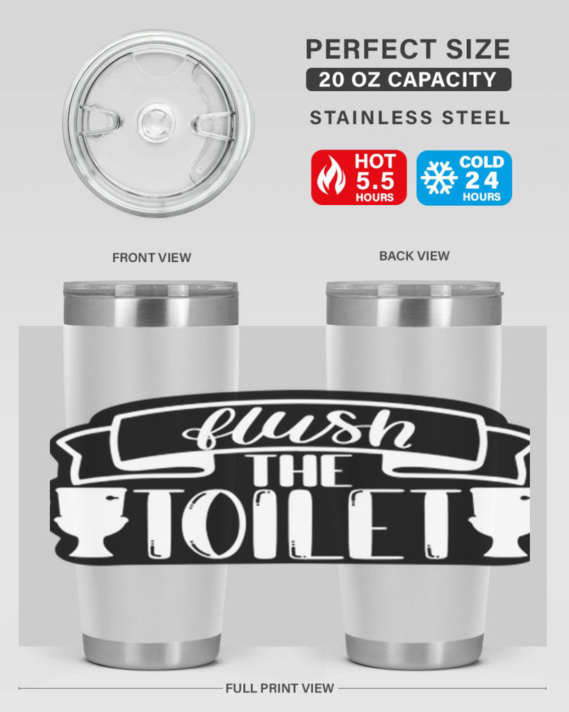 flush the toilet 40#- bathroom- Tumbler