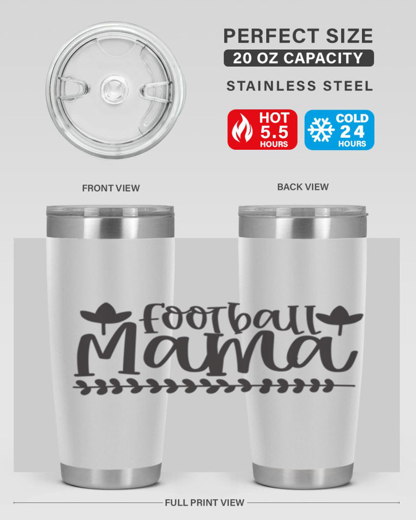 football mama 409#- mom- Tumbler