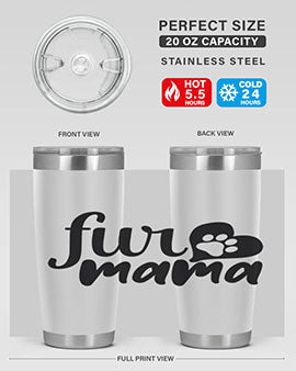 fur mama Style 89#- dog- Tumbler