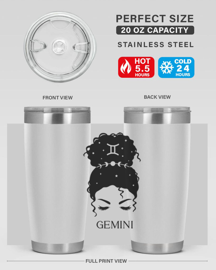 gemini 239#- zodiac- Tumbler