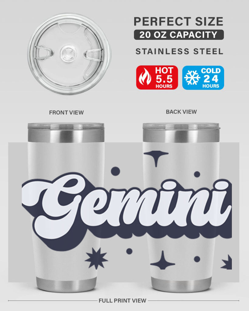 gemini 240#- zodiac- Tumbler