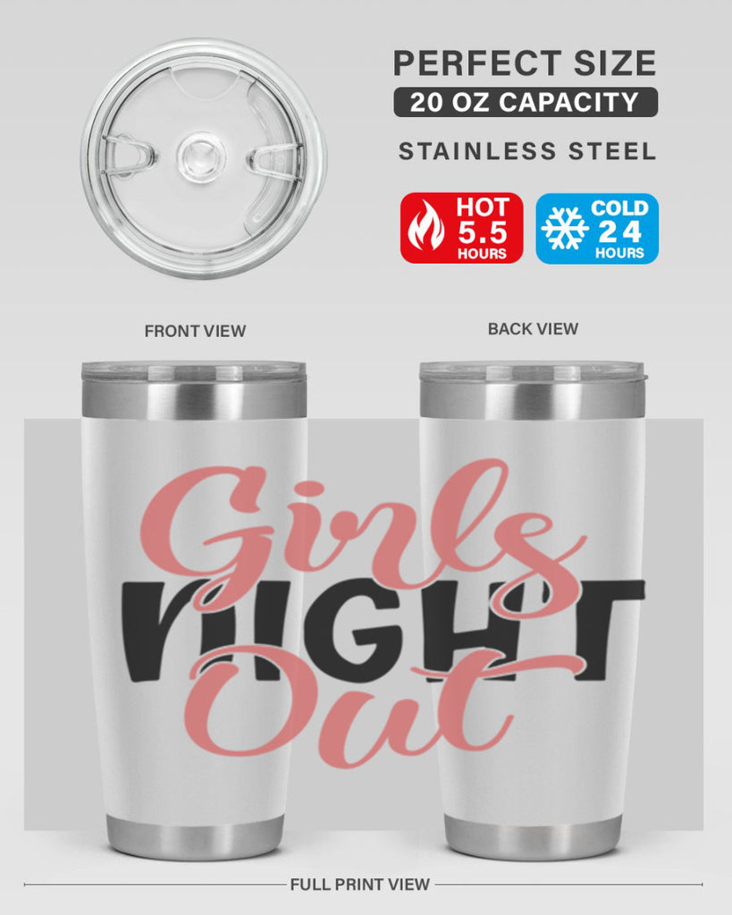 girls night out Style 54#- Best Friend- Tumbler