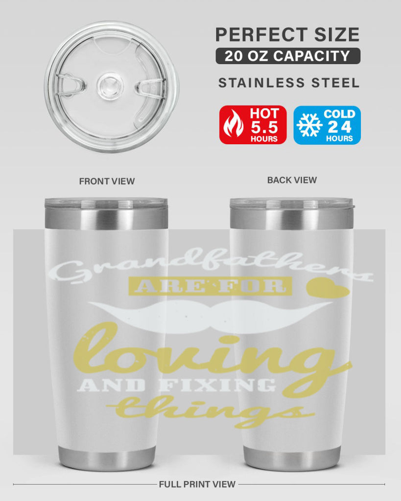 grandfathers are for 221#- fathers day- Tumbler