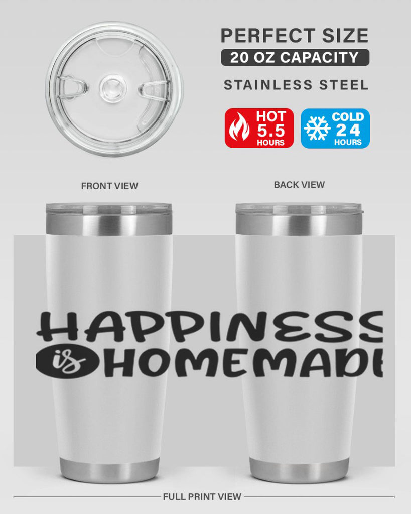 happiness is homemade 40#- home- Tumbler
