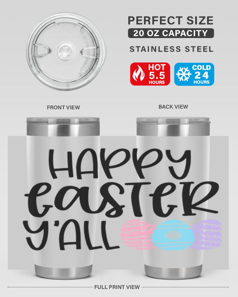 happy easter yall 39#- easter- Tumbler