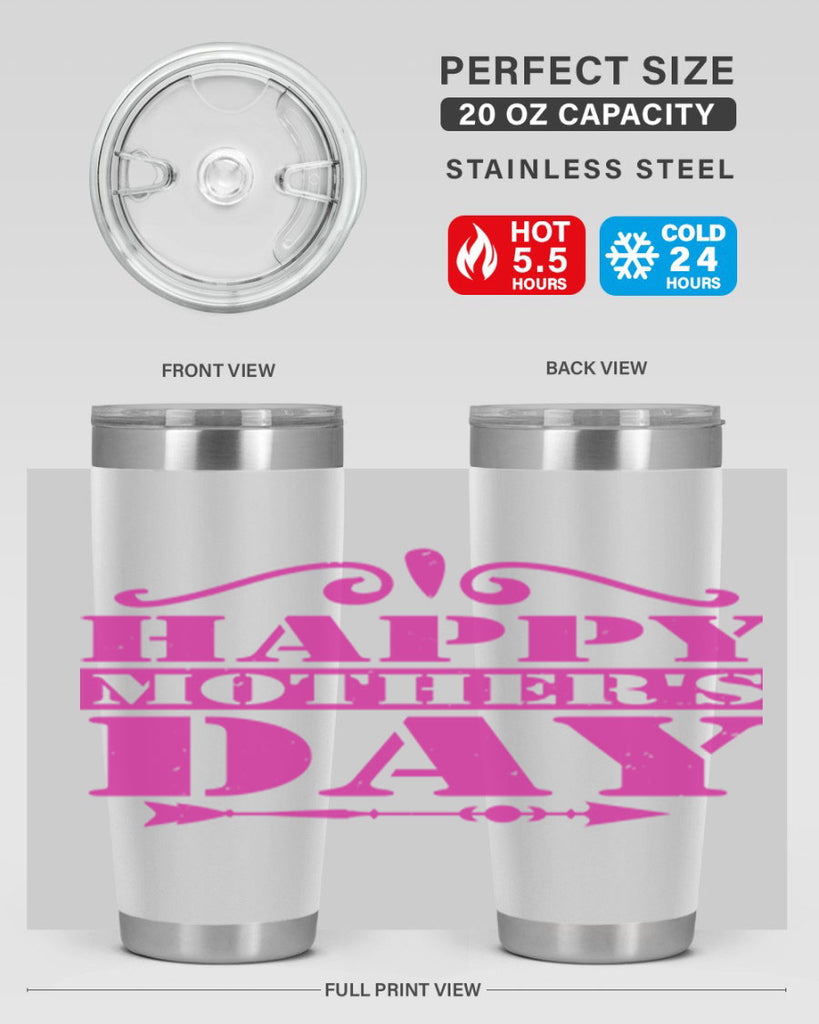 happy mothers day 80#- mothers day- Tumbler