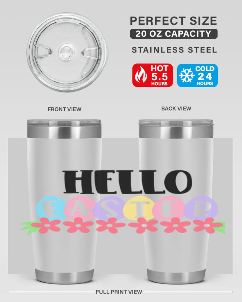 hello easter 31#- easter- Tumbler