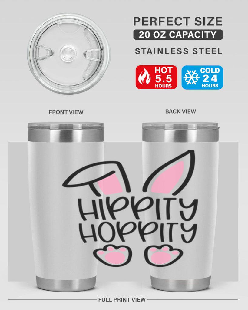 hippity hoppity 28#- easter- Tumbler