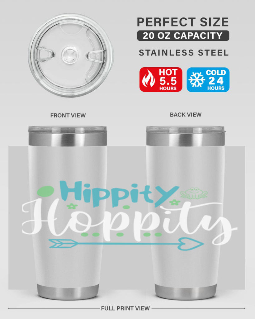 hippity hoppity 75#- easter- Tumbler