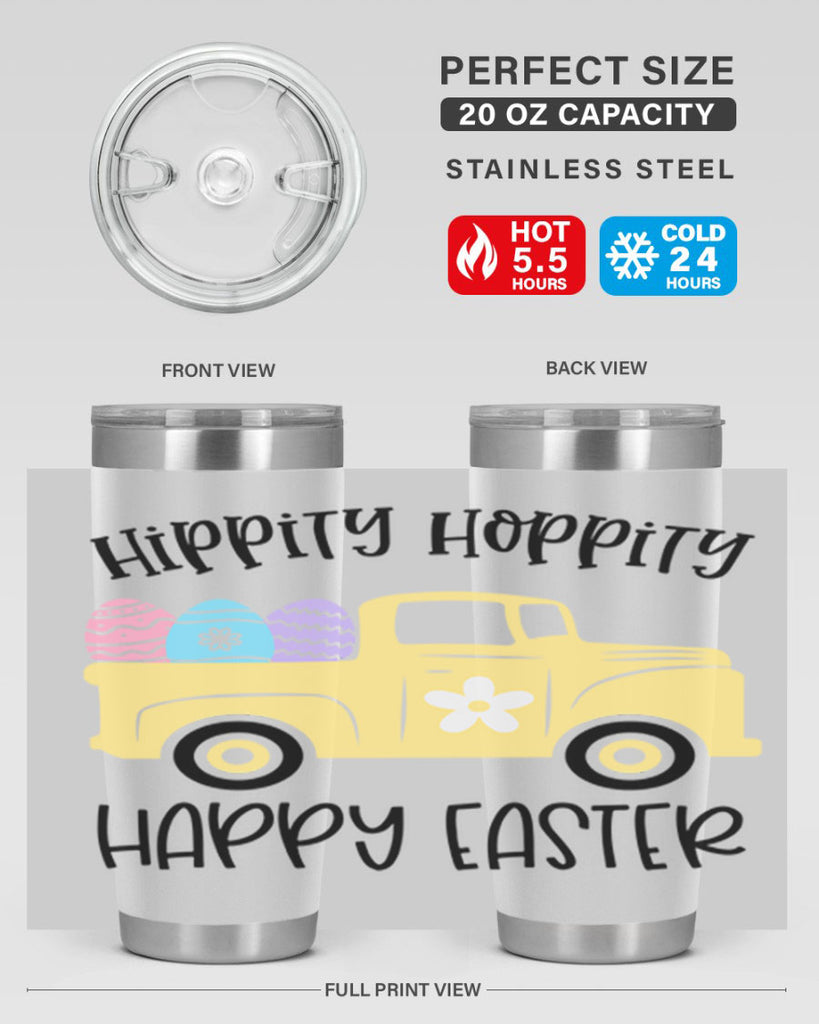 hippity hoppity happy 29#- easter- Tumbler