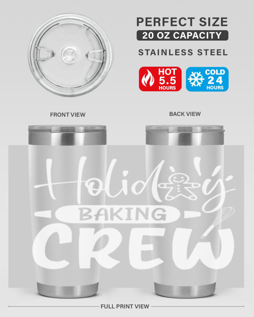 holiday baking crew 34#- kitchen- Tumbler