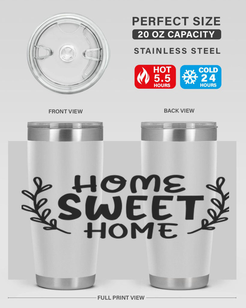 home sweet home 32#- home- Tumbler