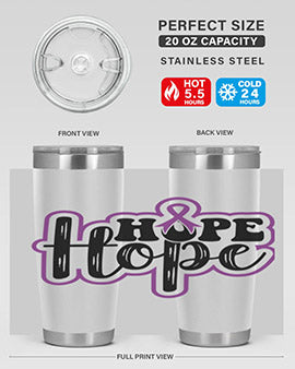 hope 164#- alzheimers- Tumbler