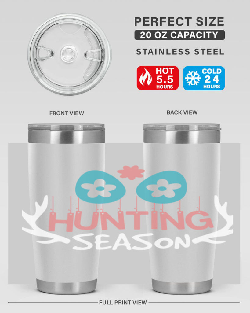 hunting season 74#- easter- Tumbler