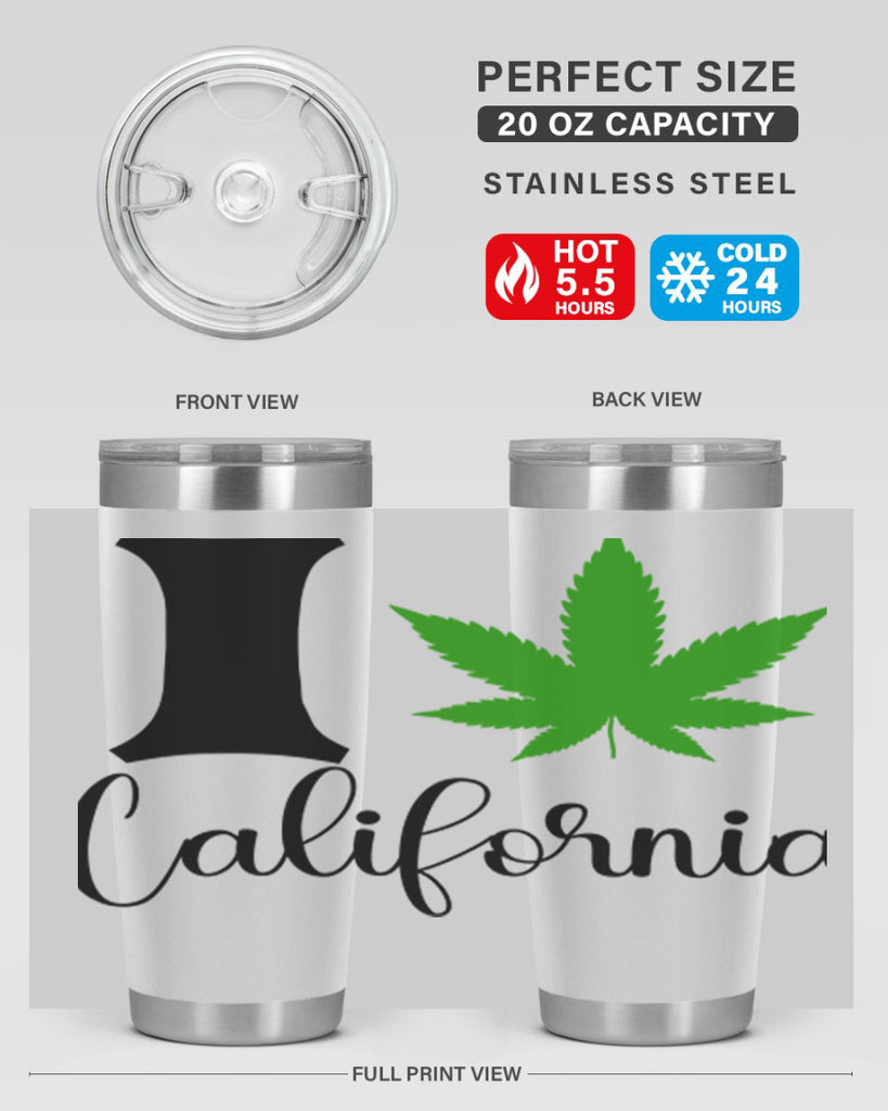 i weed california 133#- marijuana- Tumbler