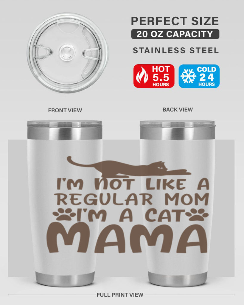 im not like a regular mom im a cat mama 256#- mom- Tumbler