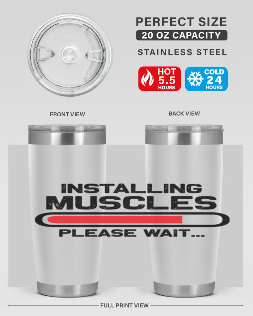 installing muscles please wait 7#- gym- Tumbler