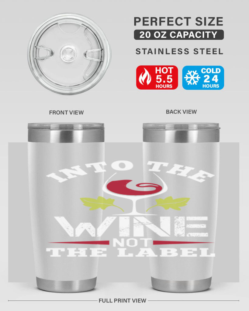 into the wine not the label 132#- wine- Tumbler