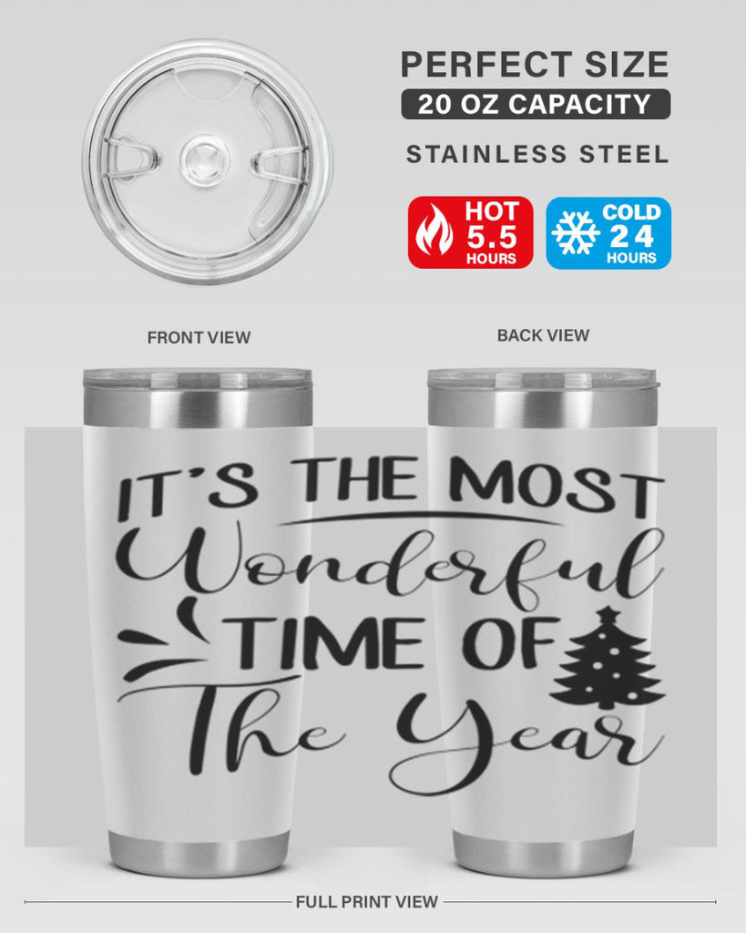 it s the most wonderful time of the year 370#- fall- Tumbler
