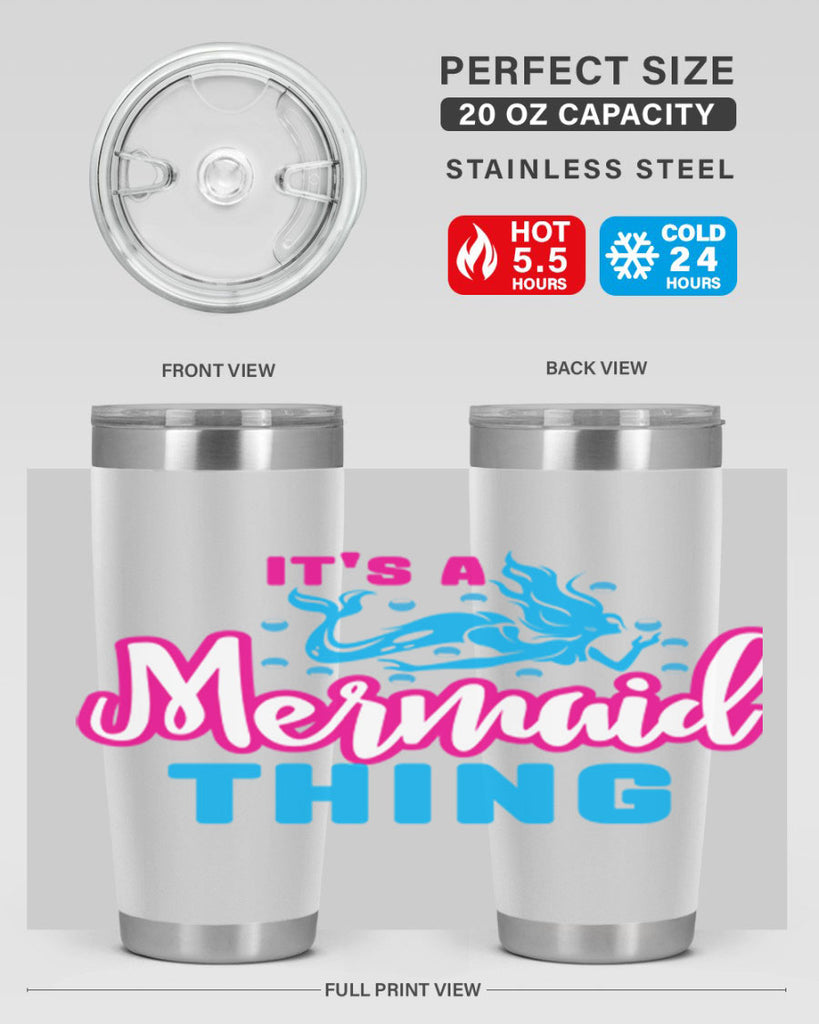 its a mermaid thing 277#- mermaid- Tumbler