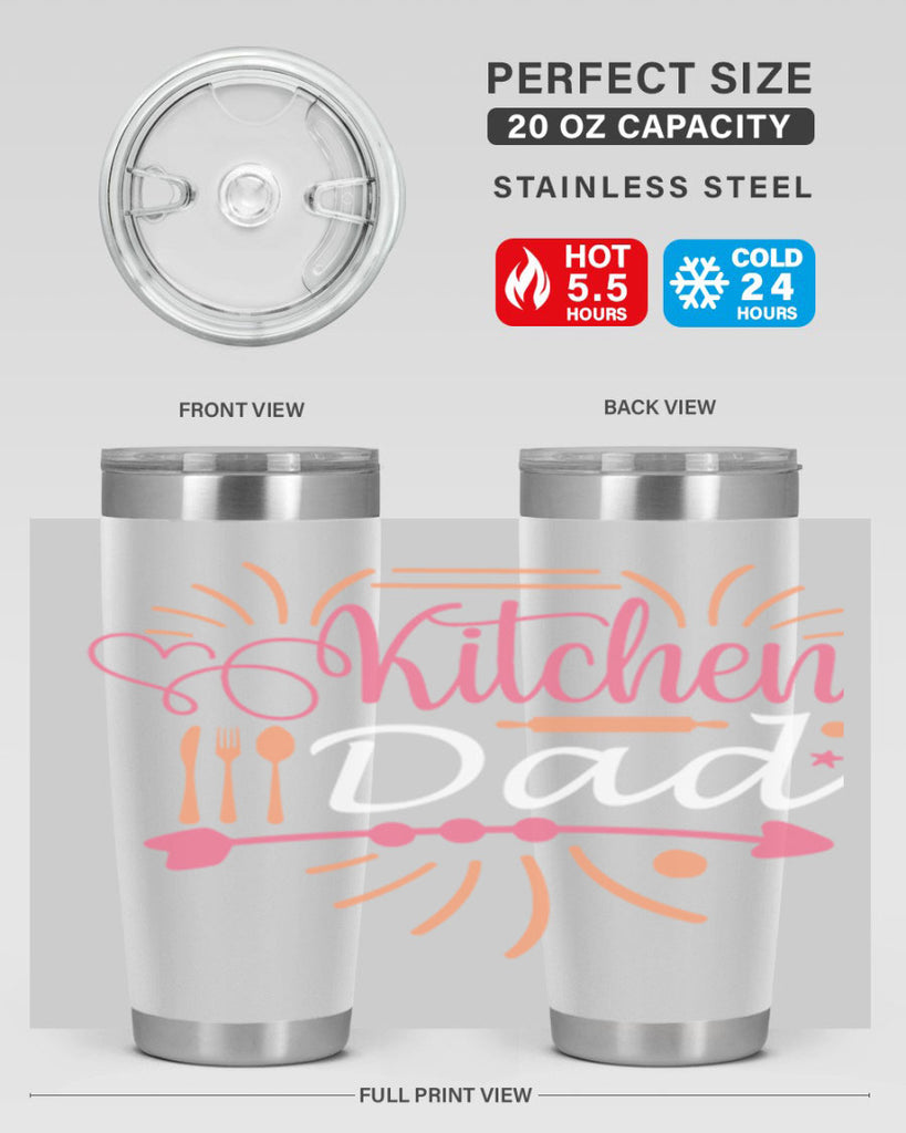 kitchen dad 84#- fathers day- Tumbler