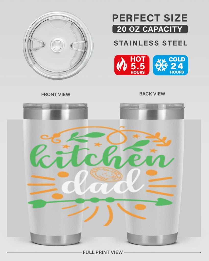 kitchen dad 85#- fathers day- Tumbler