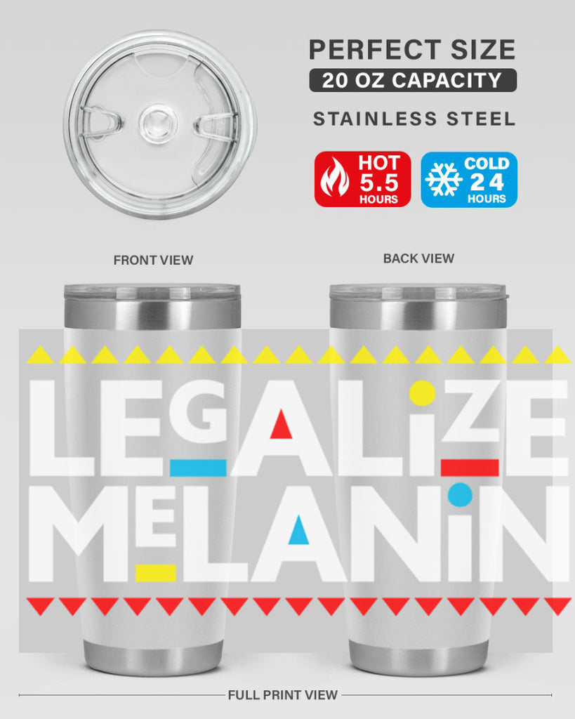 legalize melanin  101#- black words phrases- Cotton Tank