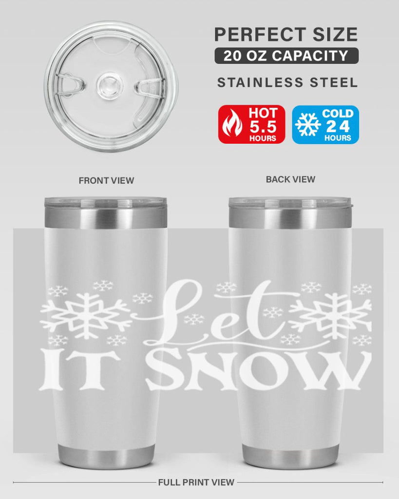 let it snow 26#- kitchen- Tumbler
