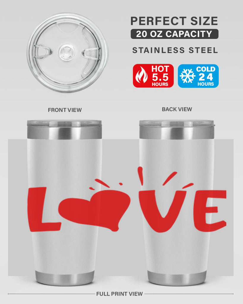 love 75#- valentines day- Tumbler