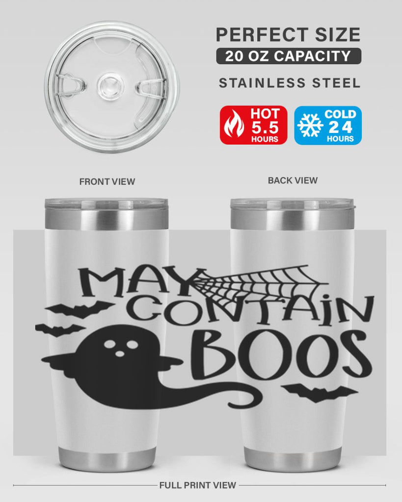 may contains boos 45#- halloween- Tumbler