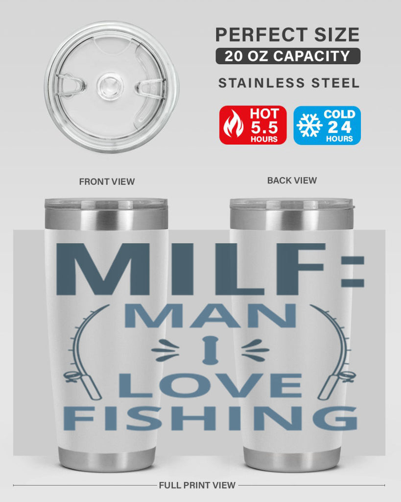 milf man 51#- fishing- Tumbler