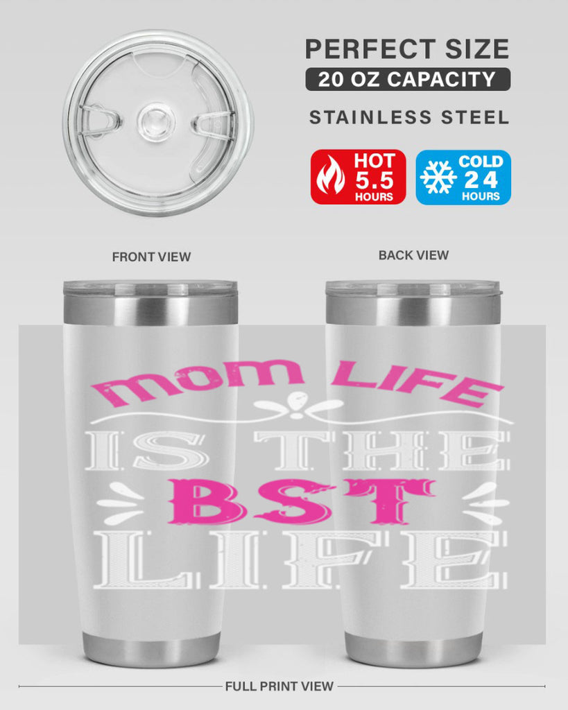 mom life is the best life 124#- mom- Tumbler