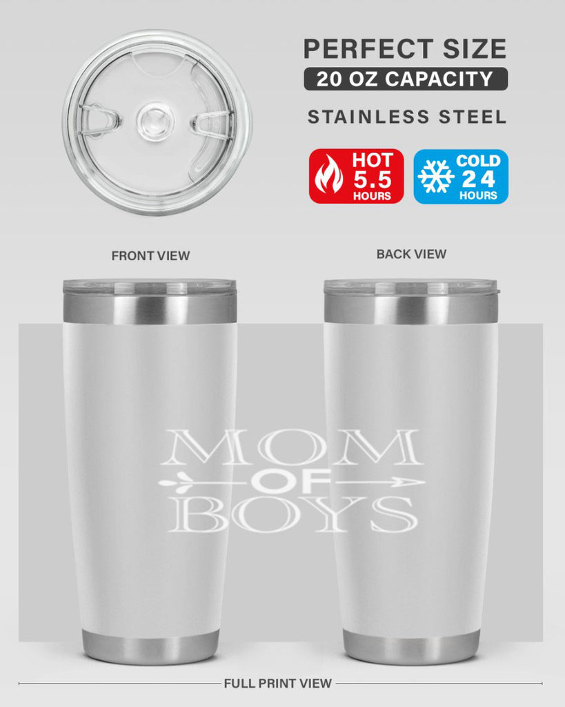 mom of boys 429#- mom- Tumbler