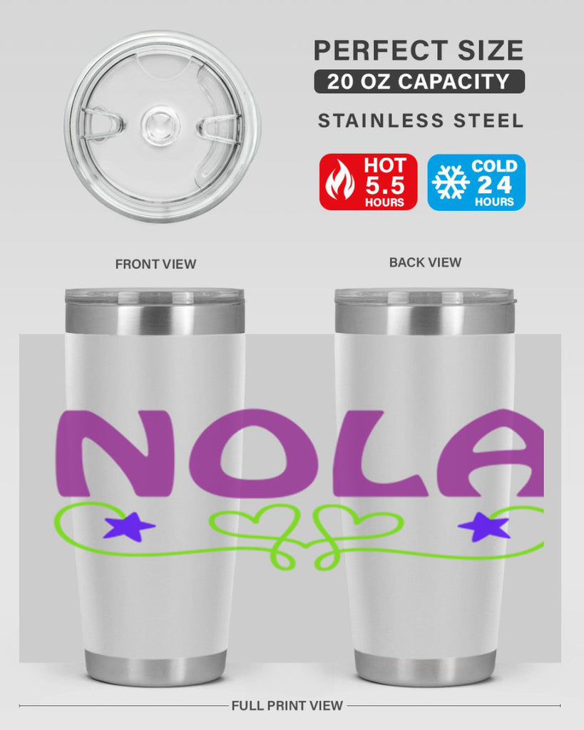 nola 5#- mardi gras- Tumbler