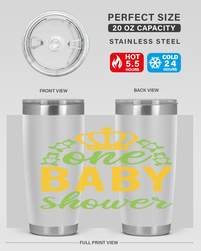 one baby shower Style 25#- baby shower- tumbler