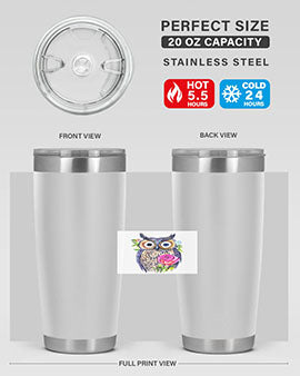 owl 13#- owl- Tumblers