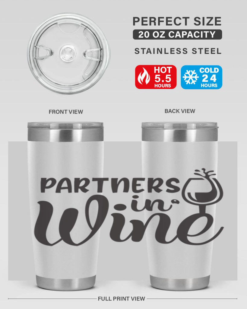 partners in wine 175#- wine- Tumbler