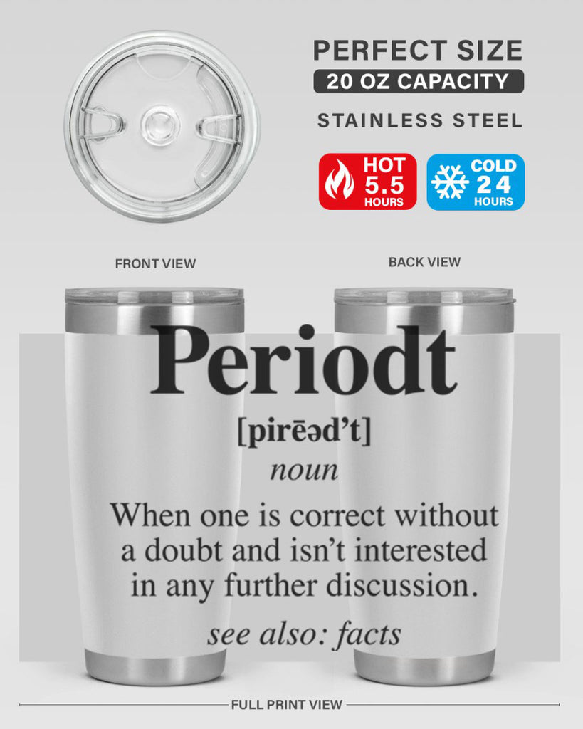 periodt definition 55#- black words phrases- Cotton Tank