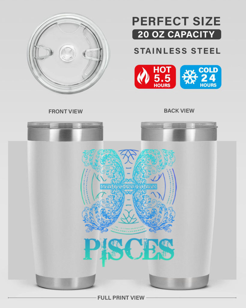 pisces Zodiac 381#- zodiac- Tumbler