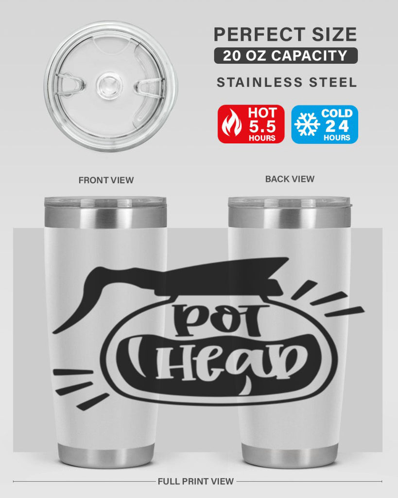 pot head 44#- coffee- Tumbler