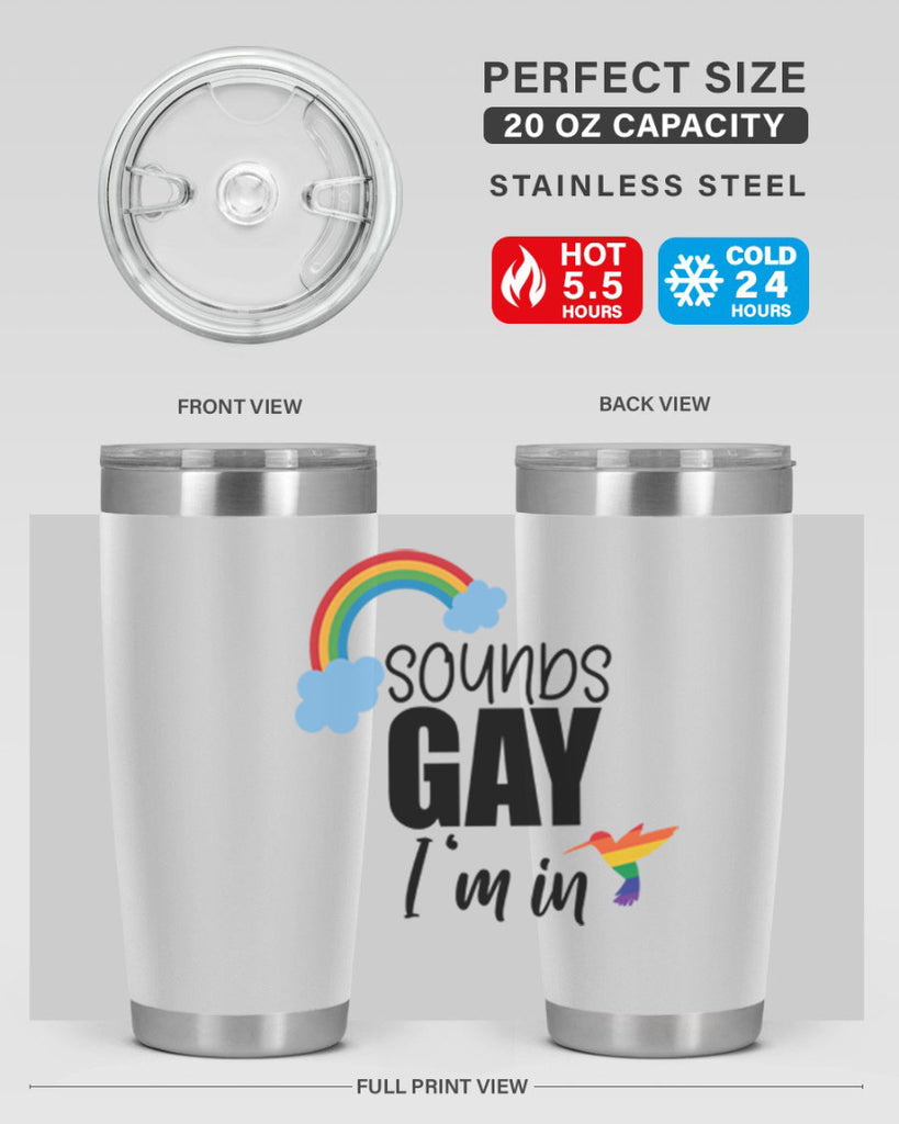 pride sound 45#- lgbt- Tumbler