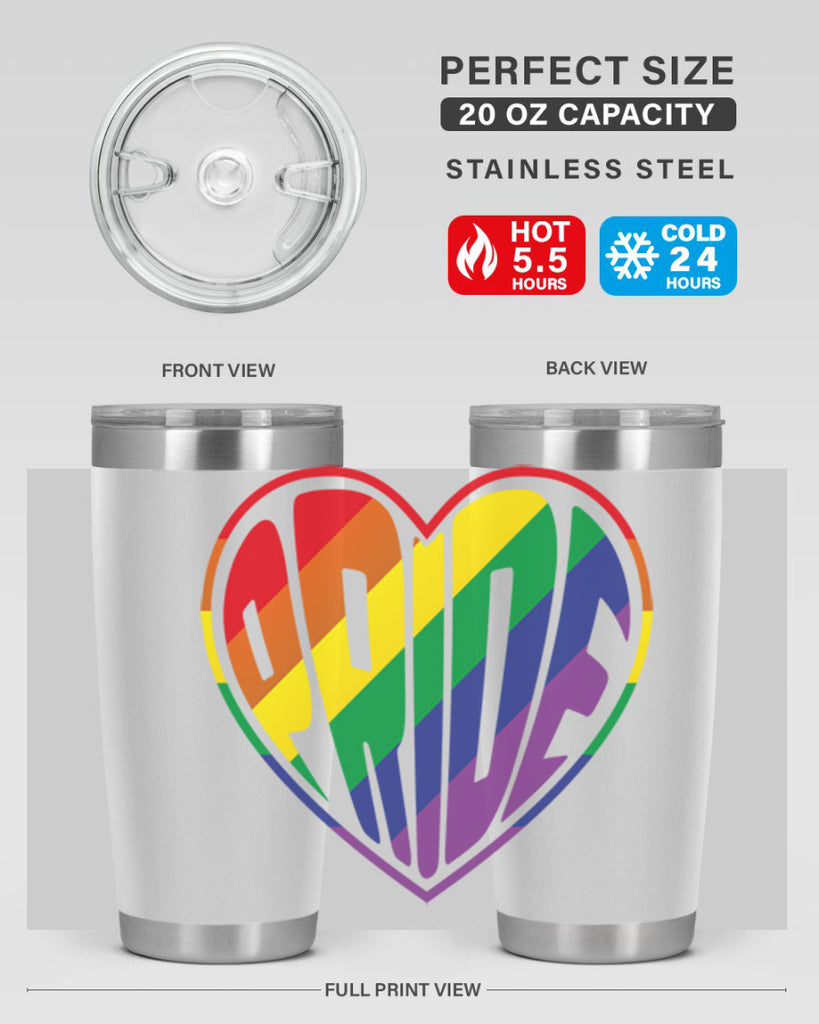 prideheart 40#- lgbt- Tumbler