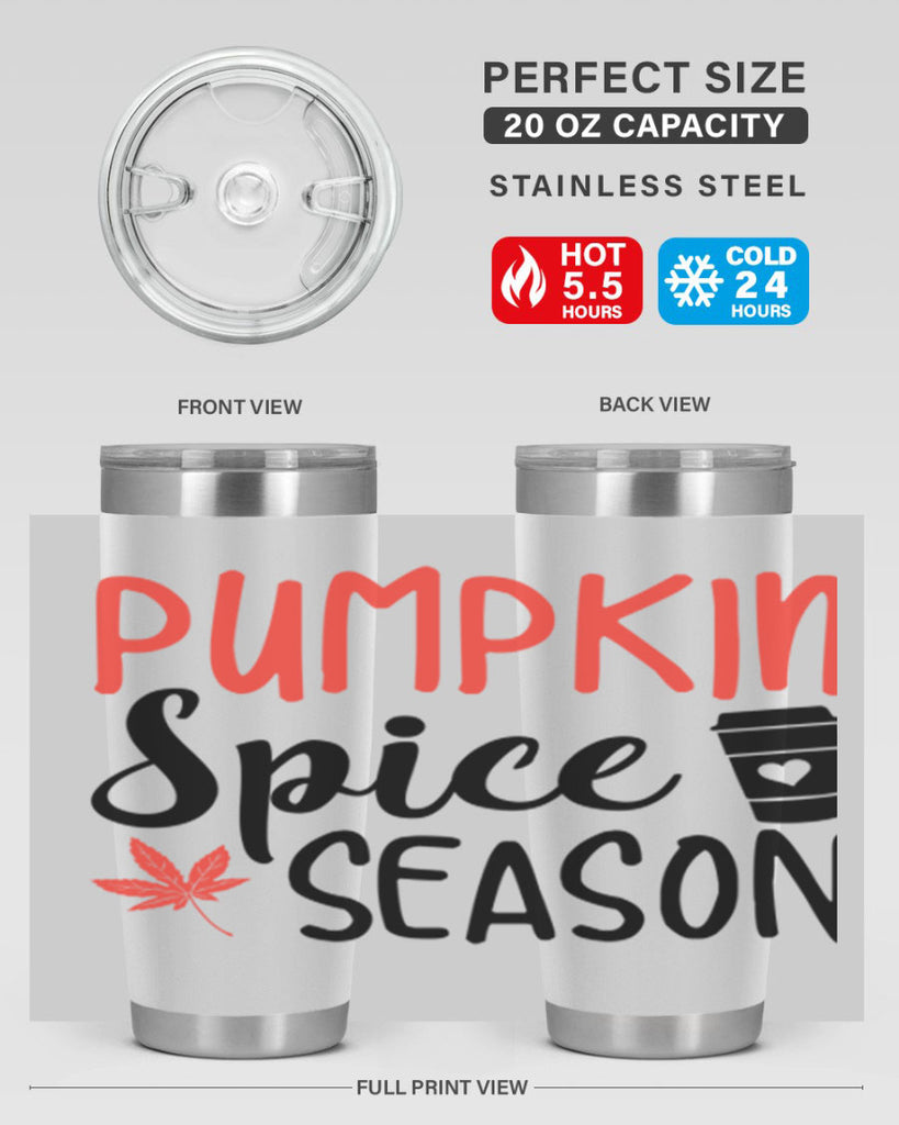 pumpkin spice Season 559#- fall- Tumbler