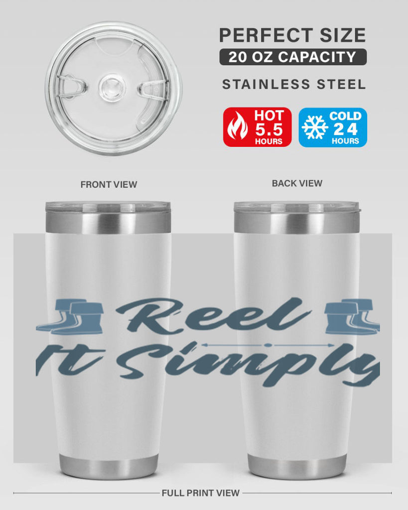 reel it simply 43#- fishing- Tumbler