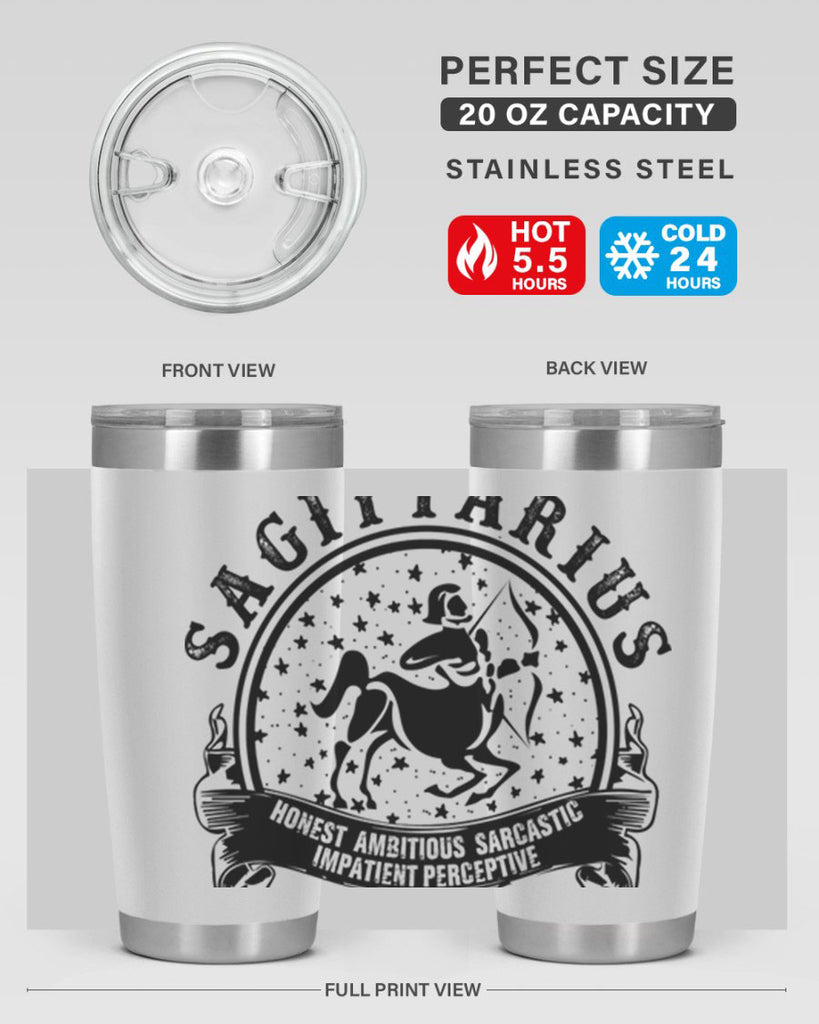 sagittarius 33#- zodiac- Tumbler