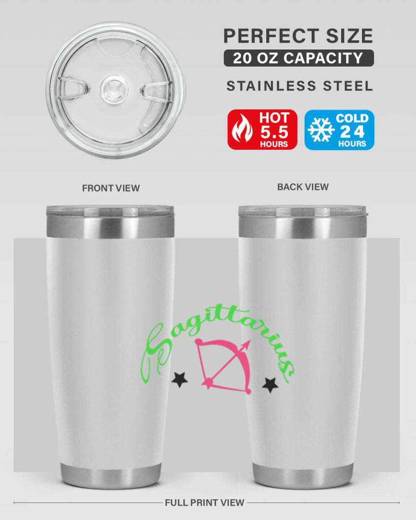 sagittarius 404#- zodiac- Tumbler