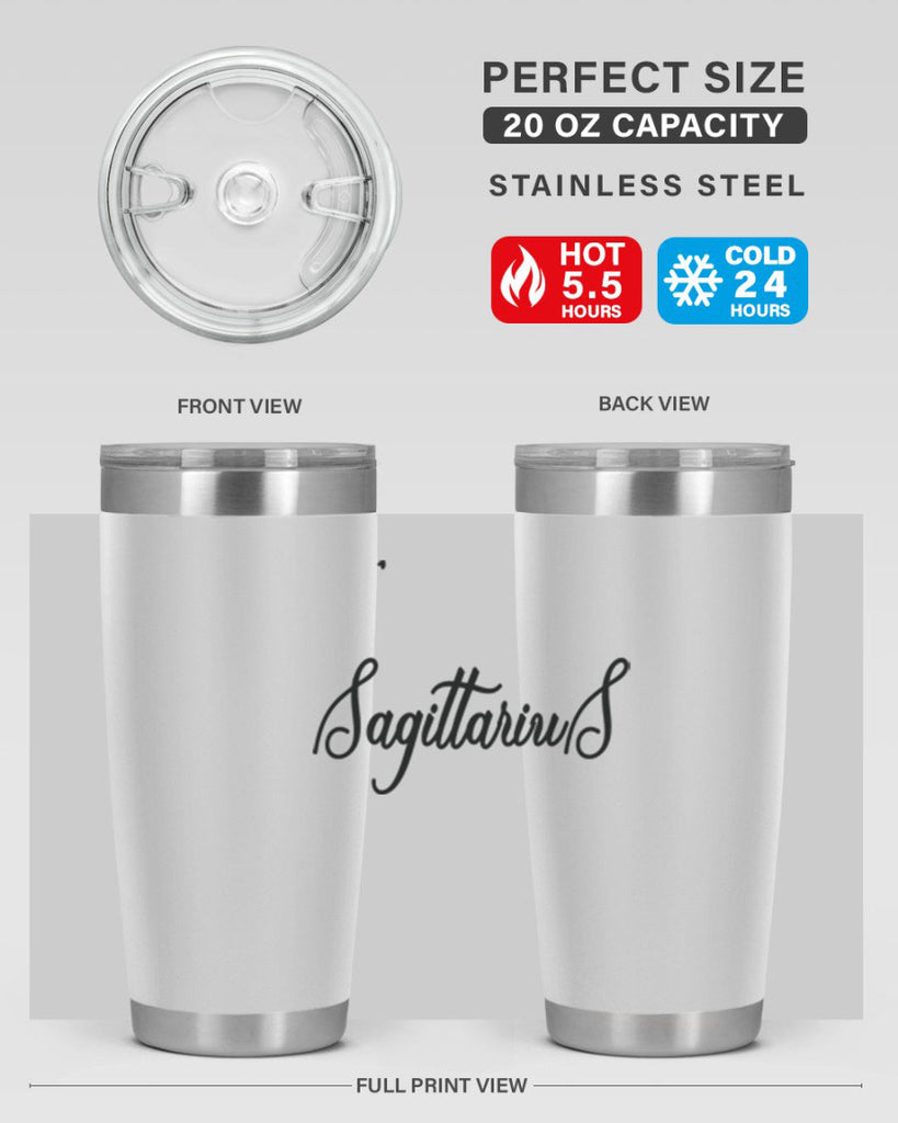 sagittarius 408#- zodiac- Tumbler