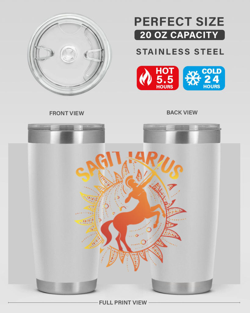 sagittarius 415#- zodiac- Tumbler